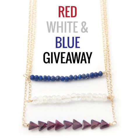 Red, White & Blue Giveaway