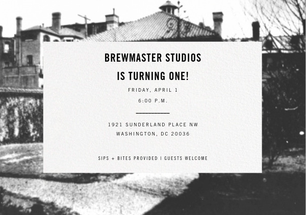 Brewmaster Studios is Turning One!