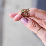 Opal Gemstone Stacking Ring